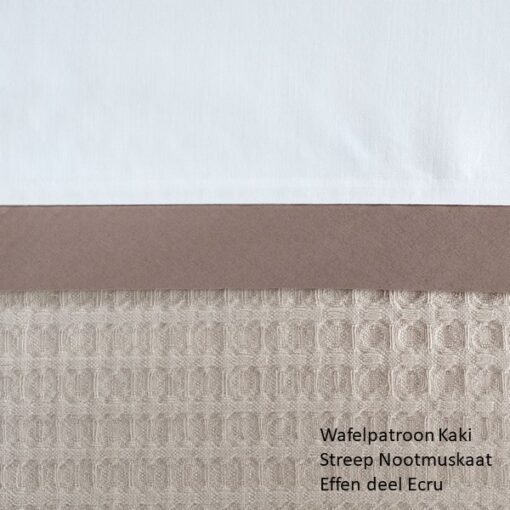 Dommelin Kussensloop Bari kaki (534)