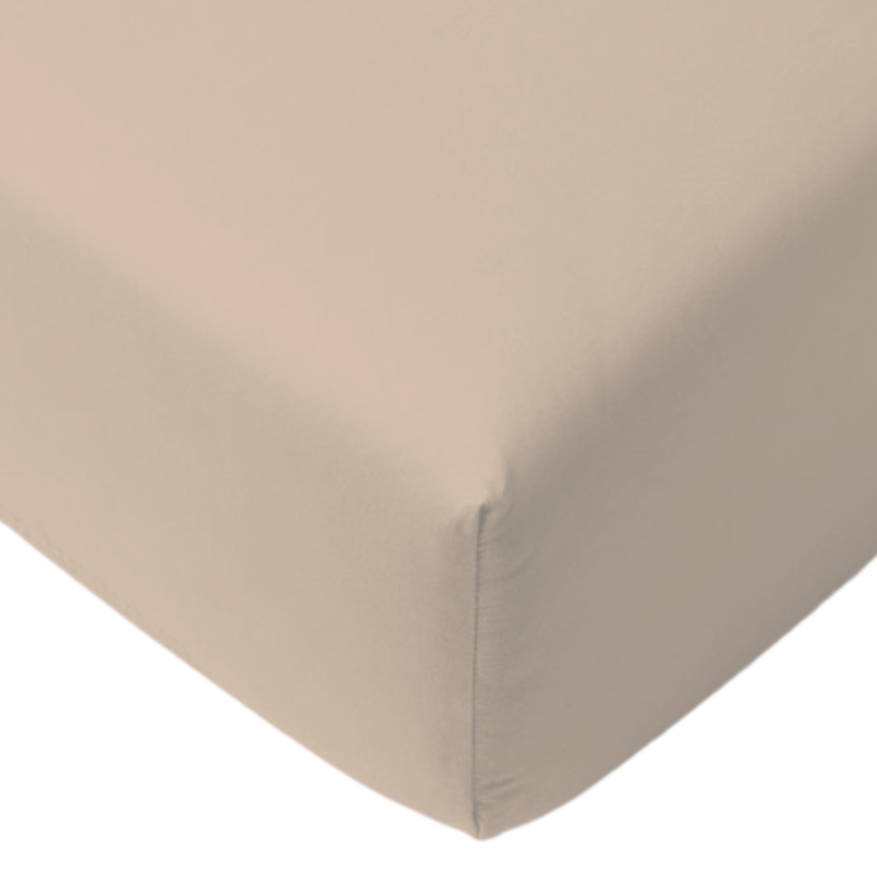 Romanette Hoeslaken Single Jersey Camel - Afbeelding 3