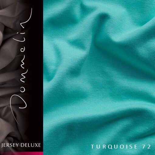 Dommelin hoeslaken Jersey Turquoise