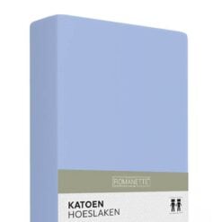 Alternative view of Romanette Hoeslaken Katoen Lichtblauw