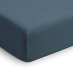 Romanette Hoeslaken Double Jersey Teal - Afbeelding 3