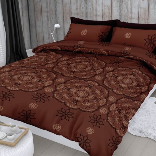 Satin d'Or Dekbedovertrek Burletto Bordo