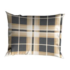 Satin Dor Kussensloop Banff Caramel