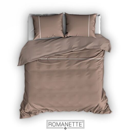 Romanette Dekbedovertrek Duschesse Taupe