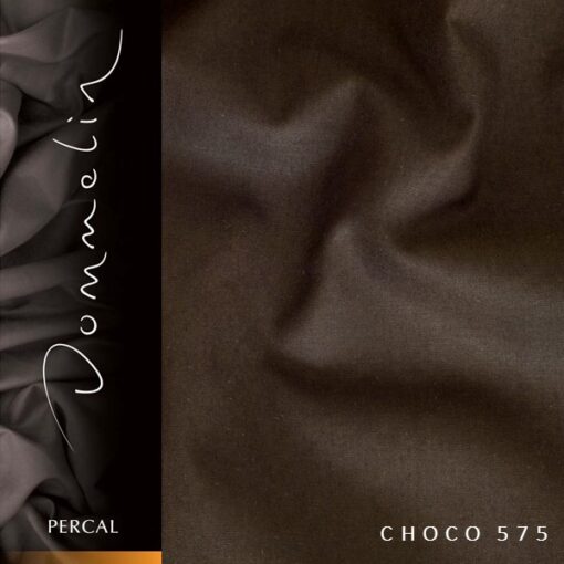 Dommelin-Dekbedovertrek-Percal-TC200-Choco