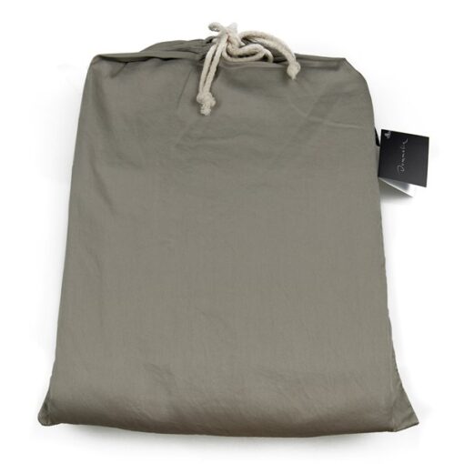 Set Dommelin Stonewashed Satijn Kussenslopen Lavado - Taupe