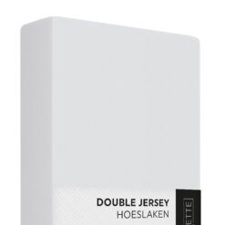 Romanette Hoeslaken Double Jersey Zilver - Afbeelding 3