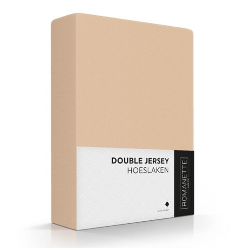 Romanette Hoeslaken Double Jersey Camel