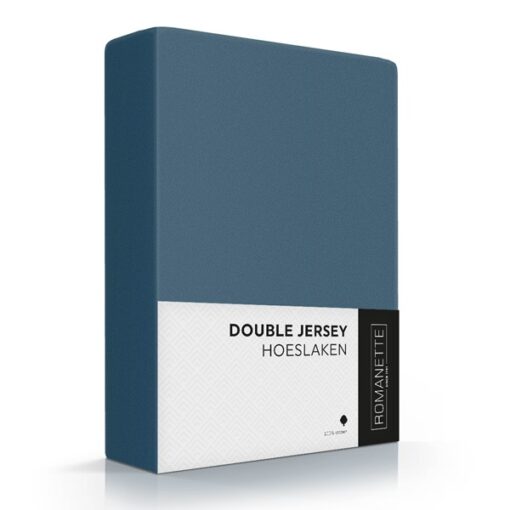 Romanette Hoeslaken Double Jersey Teal