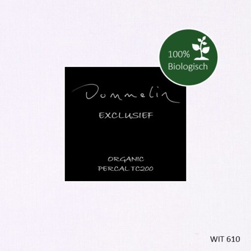 Dommelin Doubleface Dekbedovertrek Biologisch Percal 200TC