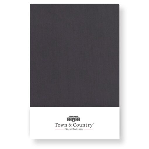 Town & Country Hoeslaken Percal Grijs
