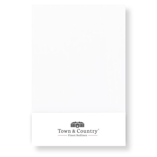 Town & Country Hoeslaken Percal Wit