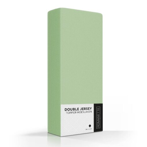 Romanette Topper Hoeslaken Double Jersey Dusty