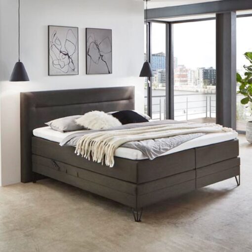 Boxspring Mondriaan Vlak - Zonder Matrassen