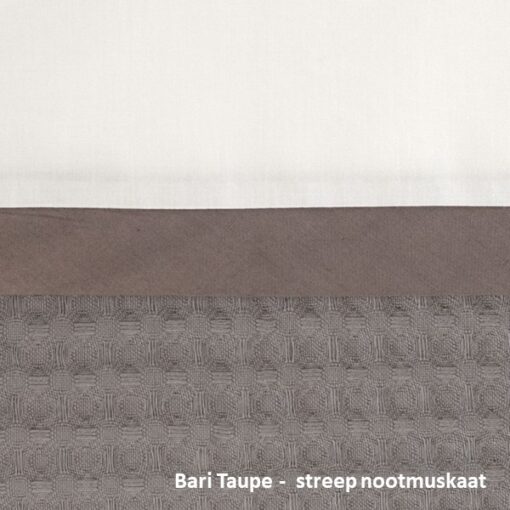 Dommelin Kussensloop Bari taupe (512)