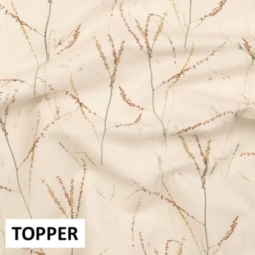 Dommelin Topper Hoeslaken Satijn 400TC - Dessin Luso Terra