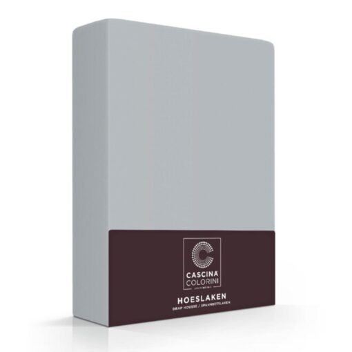 Cascina Colorini Hoeslaken Percal - Silver