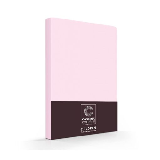 Set Cascina Colorini Kussenslopen Percal - Roze