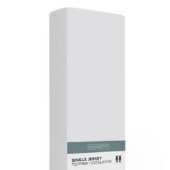 Alternative view of Romanette Topper Hoeslaken Single Jersey Zilver