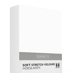 Alternative view of Romanette Hoeslaken Velours Wit