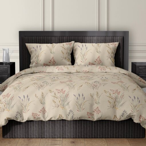 Romanette Dekbedovertrek Katoen Farini Beige