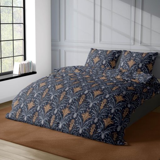 Satin d'Or Dekbedovertrek Belgravia Blauw