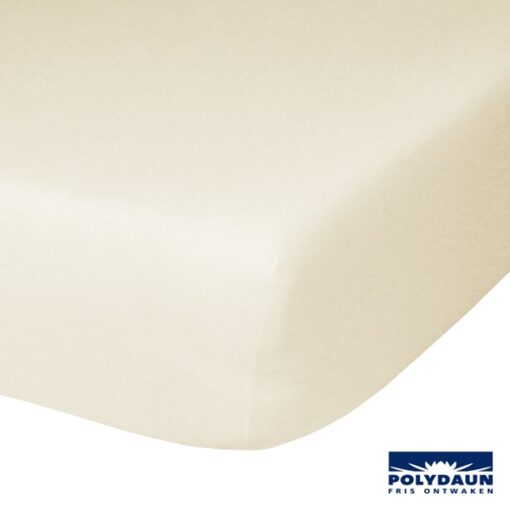 Polydaun Matras Hoeslaken Jersey Ecru