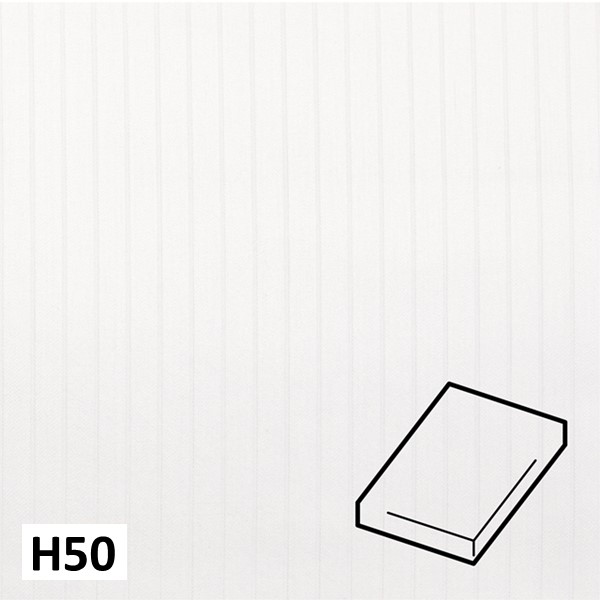 Dommelin Hoeslaken Satijn 400TC - 50 cm hoog - Pico Wit