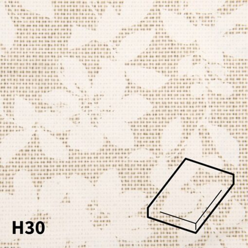 Dommelin Hoeslaken Percal 400TC - Dessin Porto