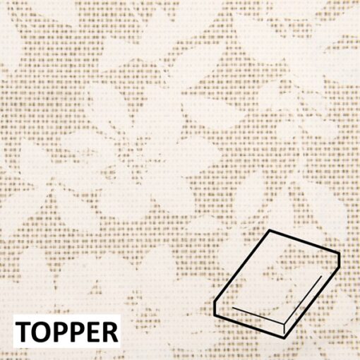 Dommelin Topper Hoeslaken Percal 400TC - Dessin Porto