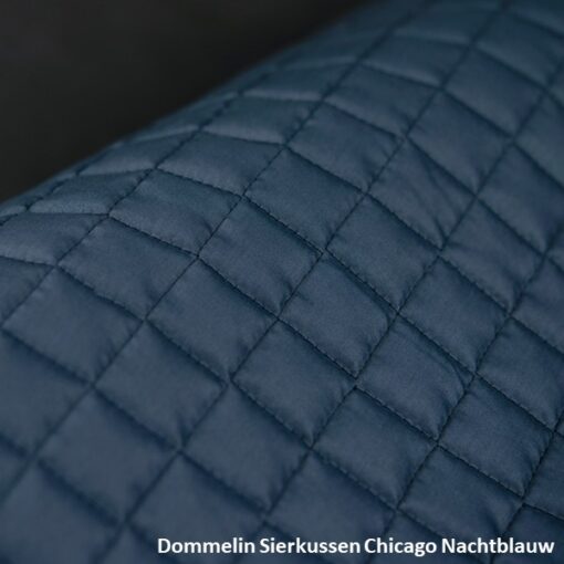 Dommelin sierkussen Chicago - Nachtblauw
