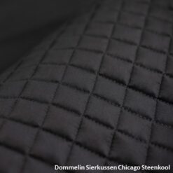 Dommelin sierkussen Chicago - Steenkool