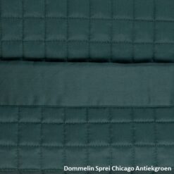 Dommelin sprei Chicago Antiekgroen