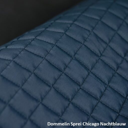 Dommelin sprei Chicago - Nachtblauw