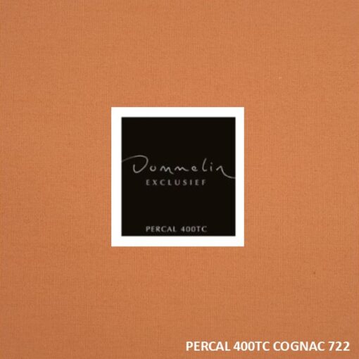 Dommelin Hoeslaken Percal 400TC Cognac