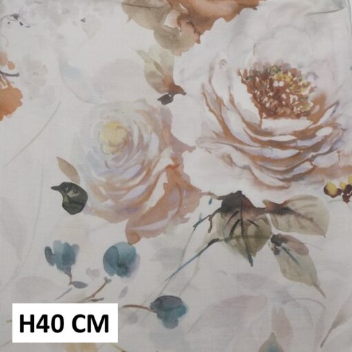 Dommelin Hoeslaken Satijn 400TC - 40 cm hoog - Camelia Terra