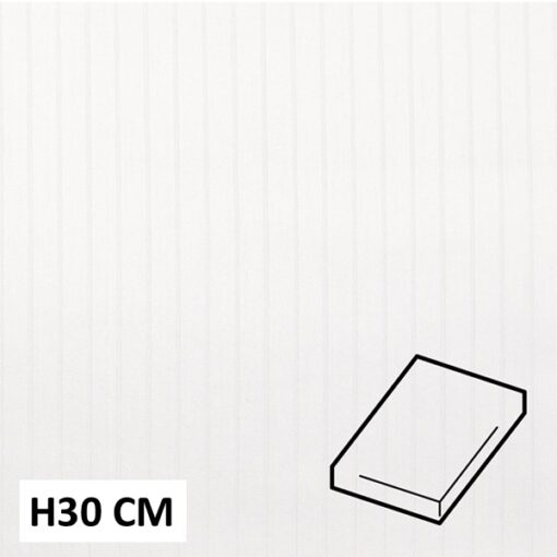 Dommelin Hoeslaken Satijn 400TC - Dessin Pico Wit