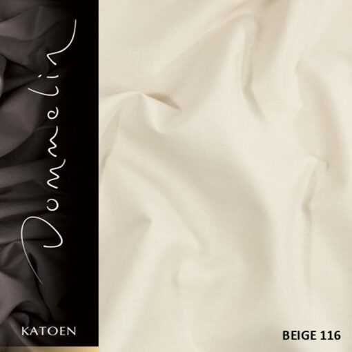 Dommelin Hoeslaken Katoen Beige