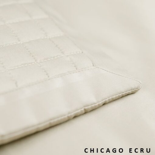 Dommelin Sierkussen Chicago Ecru - 40 x 40 cm