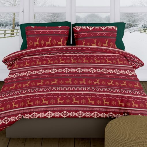 Romanette Dekbedovertrek Flanel Noelle