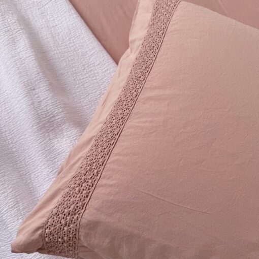Town Country Kussensloop Maryland Pink - 60 x 70 cm