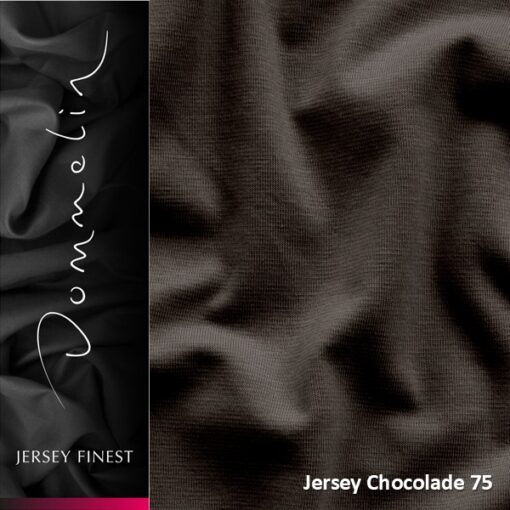 Dommelin Hoeslaken Jersey Finest Choco (75)