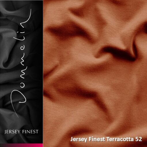 Dommelin Hoeslaken Jersey Finest Terracotta (52)