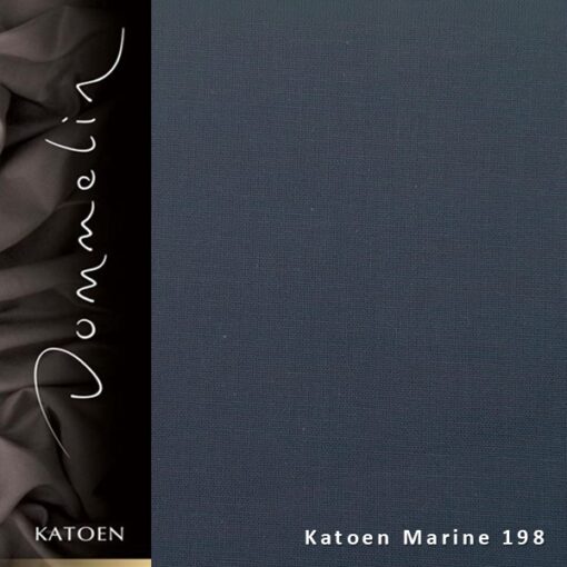 Dommelin Hoeslaken Katoen Marine