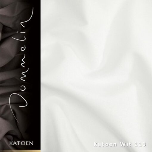 Dommelin Hoeslaken Katoen Wit