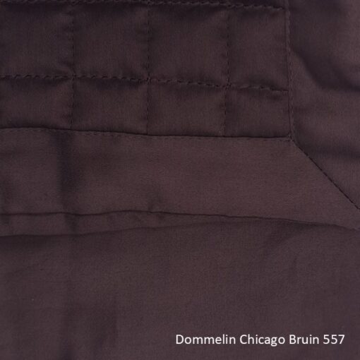Dommelin Sierkussen Chicago Bruin - 40 x 40 cm