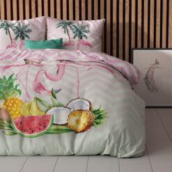 Alternative view of Sleeptime Dekbedovertrek Flamingo 240 x 200/220 cm