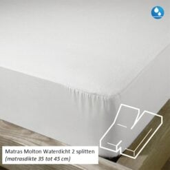 Alternative view of Dommelin Matras Molton Waterdicht - 50 cm Hoog - Dubbele Split