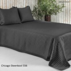 Alternative view of Dommelin Sprei Chicago Steenkool