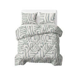 Lazy Dekbed Eran Groen 240 x 200 Met Kussenslopen